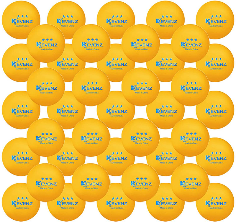 KEVENZ 3 Star Ping Pong Balls (60 Pack)