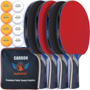 MaxMVMT Ping Pong Paddle Set