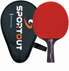 Sportout Table Tennis Paddle with Case